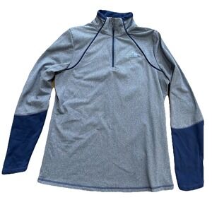 The North Face Canyonlands 1/4 Zip Pullover Jacket Womens Size‎ Large Blue